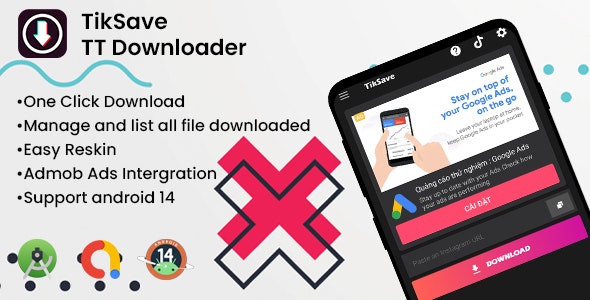 TikSave – TikTok Video Downloader App Without Watermark