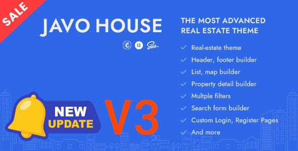 Javo House – Real Estate WordPress Theme