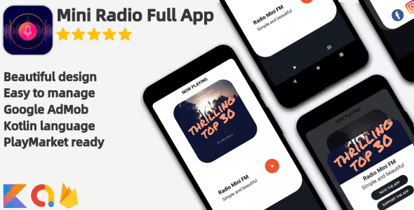 Radio Mini – Full Android Application