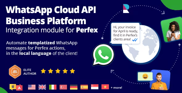 WhatsApp Cloud API Business Integration module for Perfex CRM 1.2.9