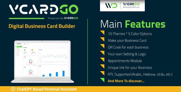 vCardGo – Digital Business Card Builder