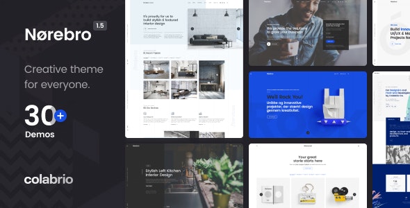 Norebro – Creative Portfolio Theme for Multipurpose Usage 1.6.4