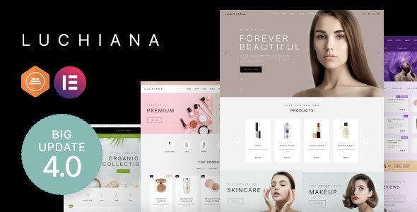 Luchiana – Cosmetics Beauty Shop Theme 4.2