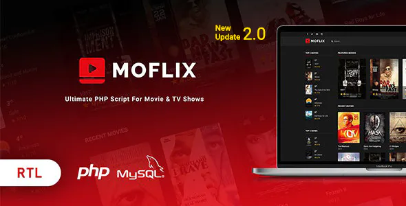 MoFlix – Ultimate PHP Script For Movie  TV Shows