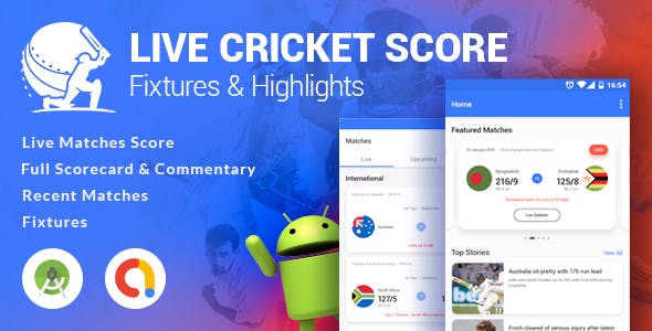 Live Cricket Score & News and Live TV