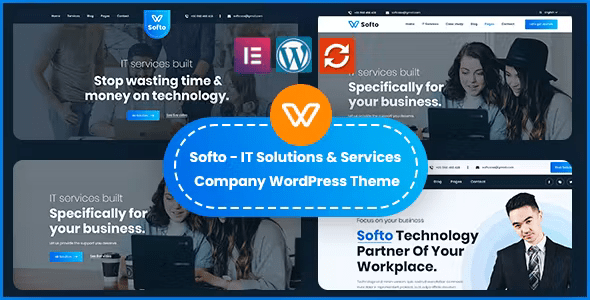 Softo – IT Solutions & Services WordPress Theme