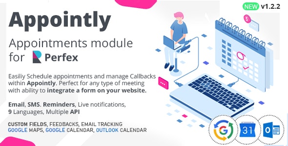 Appointly – Perfex CRM Appointments 1.2.4