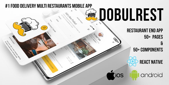 DobuleRest – Restaurant App for iOS & Android