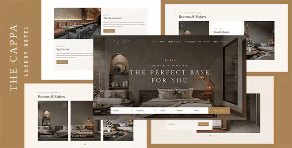 THE CAPPA – Luxury Hotel Template 1.10