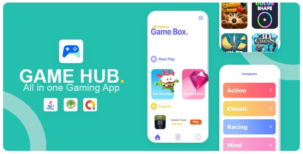 Game Hub – All in one game app