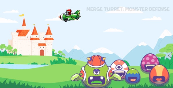 Merge Turret: Monster Defense