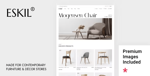 Eskil – Furniture Store Theme 1.2