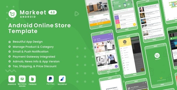 Markeet – Ecommerce Android App