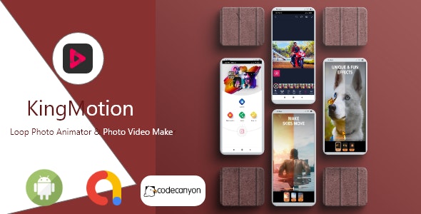 KingMotion Photo Animator  Photo Video Maker With Admob