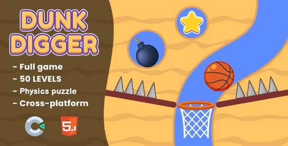 Dunk Digger – HTML5 Game | Construct 3