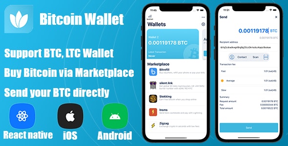 React Native – Bitcoin Wallet