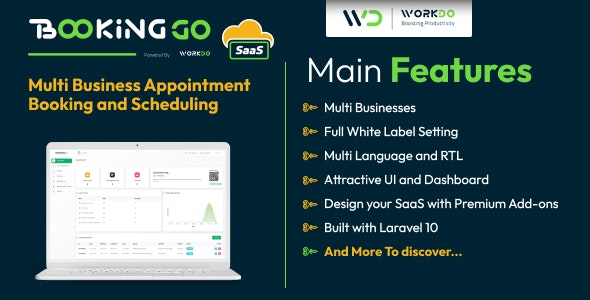 BookingGo SaaS – Multi Business Appointment Booking and Scheduling