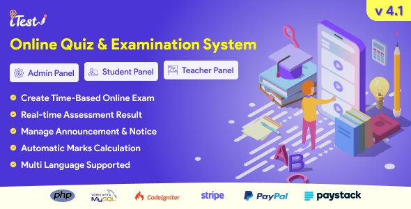 iTest – Quiz  Online Examination System