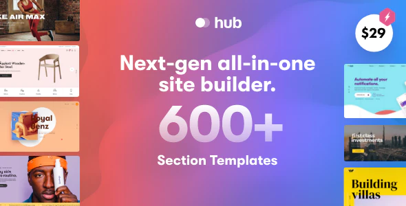 Hub – Responsive Multi-Purpose WordPress Theme 4.4.1