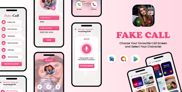 Fake Call – Fake Incoming Call – Phone Prank Calls – Prank Friends – Call Prank – Call Simulator