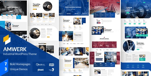 Amwerk – Industry & Corporate Business WordPress Theme 1.2.3