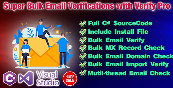 Super Bulk Email Verifications with Verify Pro