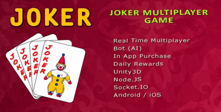 Joker Multiplayer Game – Unity3d | Admob