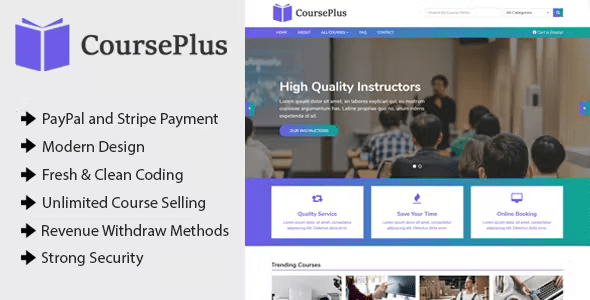 CoursePlus – Online Learning Management System (LMS) 2.0