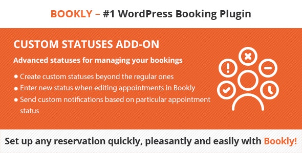 Bookly Custom Statuses (Add-on)