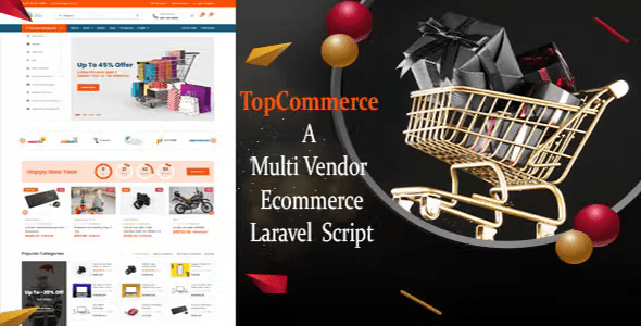 TopCommerce – Laravel Multi Vendor eCommerce Script 1.7