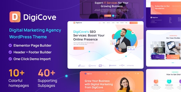 Digicove – Digital Marketing Agency WordPress Theme