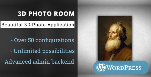 3D Photo Room – WordPress Media Plugin