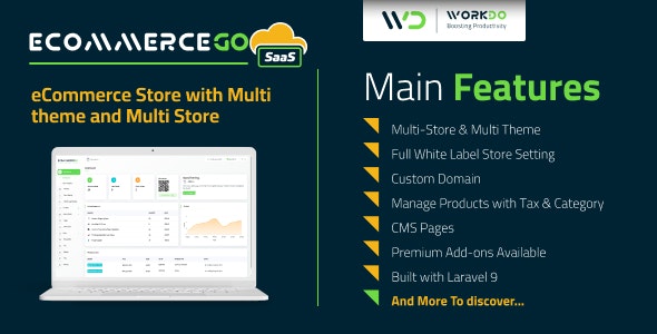 eCommerceGo SaaS – eCommerce Store with Multi theme and Multi Store 6.2