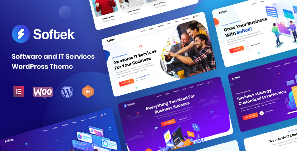 Softek – Software  IT Solutions WordPress Theme 3.0.2