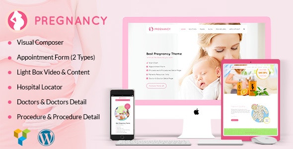 Pregnancy – Medical Doctor WordPress Theme