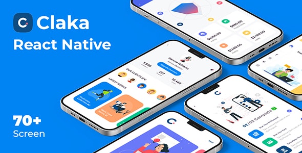 Claka – UI KIT React Native App