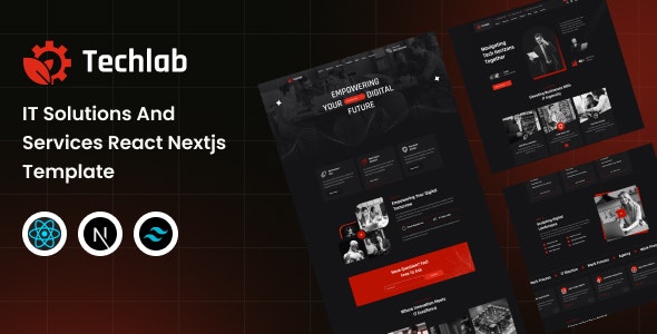 Techlab – IT Solutions and Services React Nextjs Template