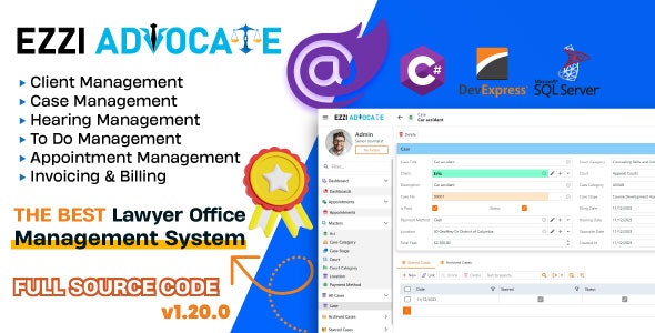 Ezzi Advocate – Advocate Office Management System