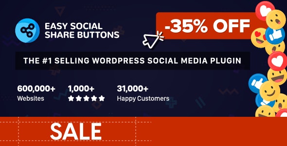 Easy Social Share Buttons for WordPress  9.4