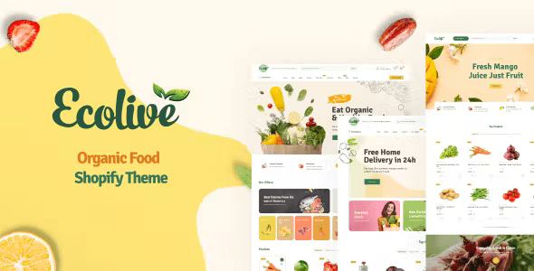 Ap Ecolive – Organic & Food Shopify Theme