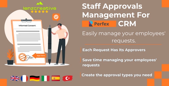 Staff Approvals Management For Perfex CRM 1.2.0