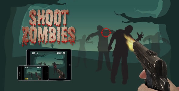 Shoot Zombies – HTML5 Game