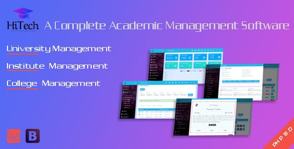 HiTech – University Management System | School, College & Institute 3.1.0