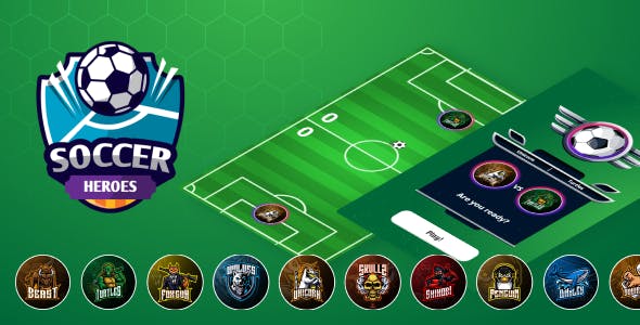 Soccer Heroes – HTML5 Game (Construct 3)