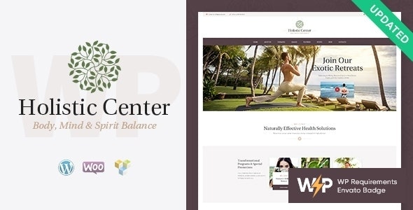 Holistic Center – Wellness and Spa Salon WordPress Theme 1.2.8