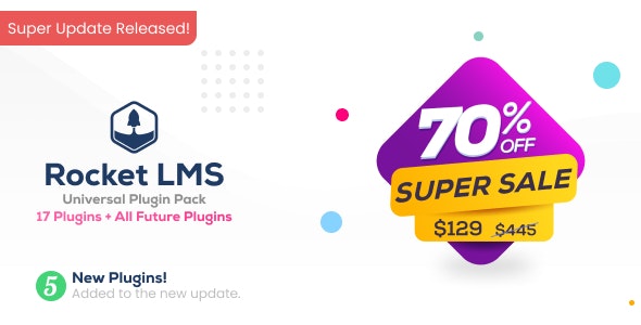 Universal Plugins Bundle for Rocket LMS  1.9.7