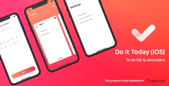 Do It Today (iOS) | To do list & reminders 1.0.1