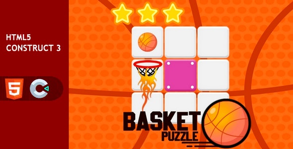 Basket Puzzle – HTML5 Game (Construct3 C3p)