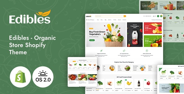 Edibles – Organic  Food Store Shopify Theme