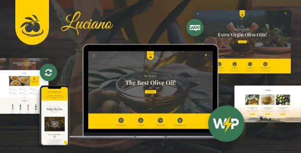 OliveOil – Oil Farm  Vinegars Theme